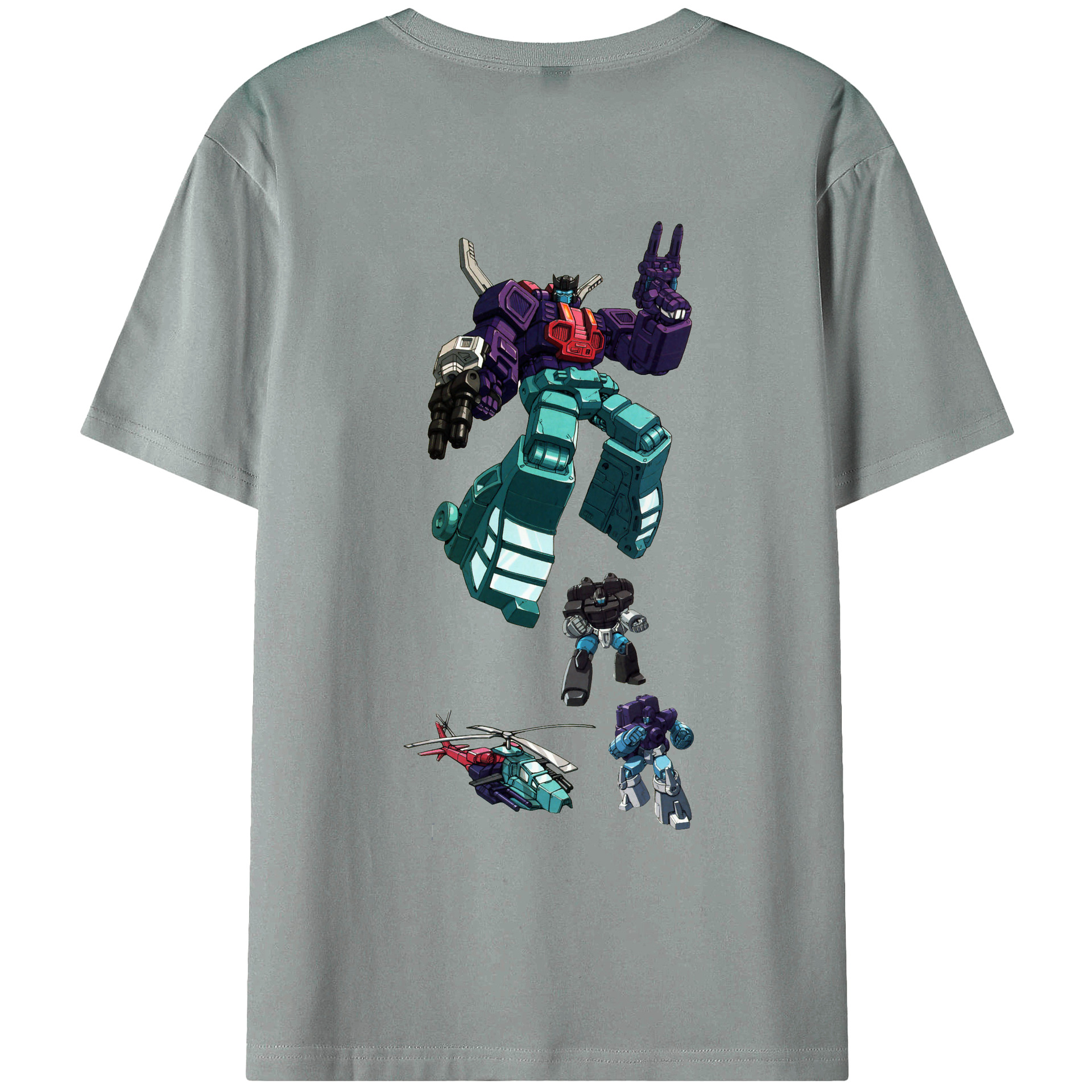 （画像用）  綿100％ メンズ半袖Tシャツ（バックプリント） 通気性